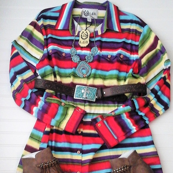 plus size serape dress